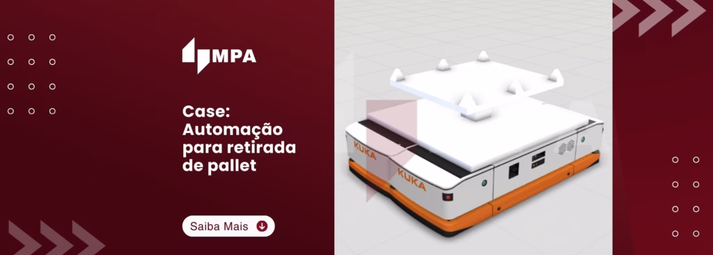 Case: Automação para retirada de pallet 2 Case Automação para retirada de pallet
