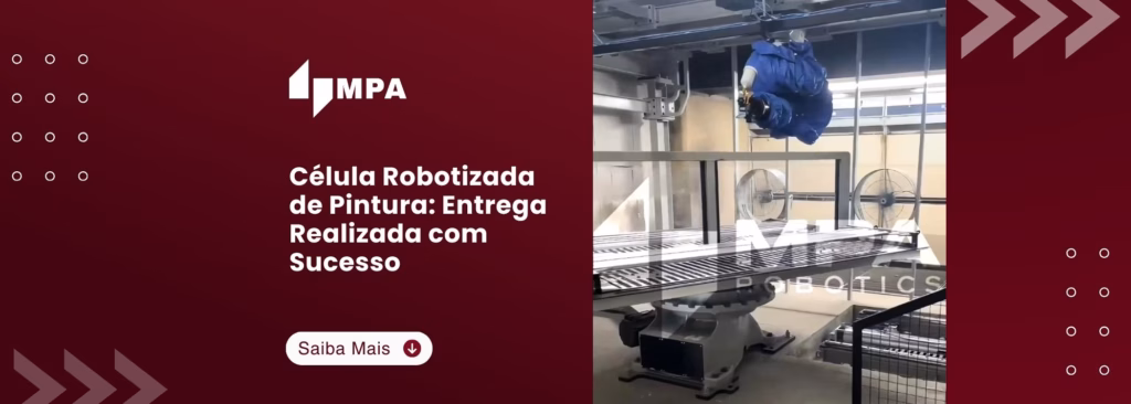 Célula Robotizada de Pintura Entrega Realizada com Sucesso