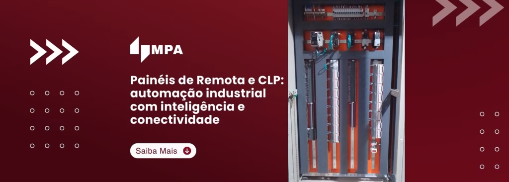 Painéis de Remota e CLP automação industrial com inteligência e conectividade