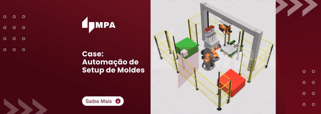 Case: Automação de Setup de Moldes 3 Case Automação de Setup de Moldes