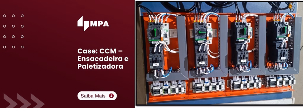Case: CCM – Ensacadeira e Paletizadora 1 Case CCM – Ensacadeira e Paletizadora