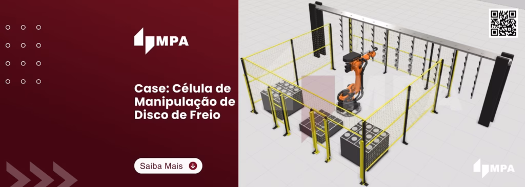 Case: Célula de Manipulação de Disco de Freio 1 Case Célula de Manipulação de Disco de Freio ()