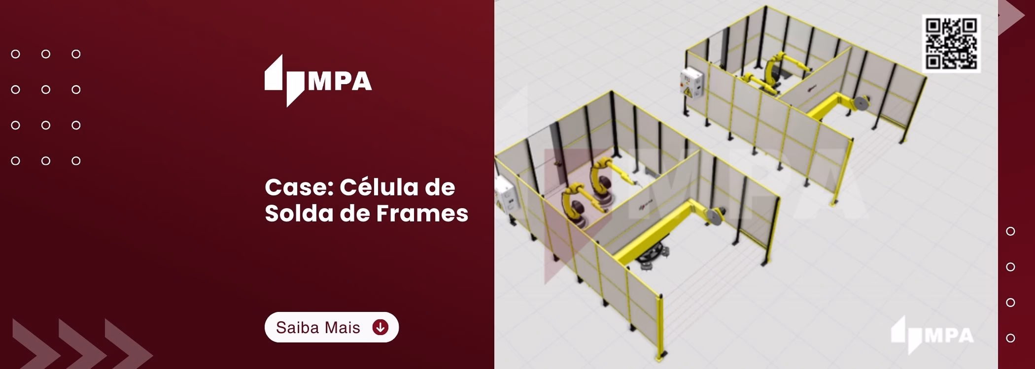 Cases 1 Case Célula de Solda de Frames