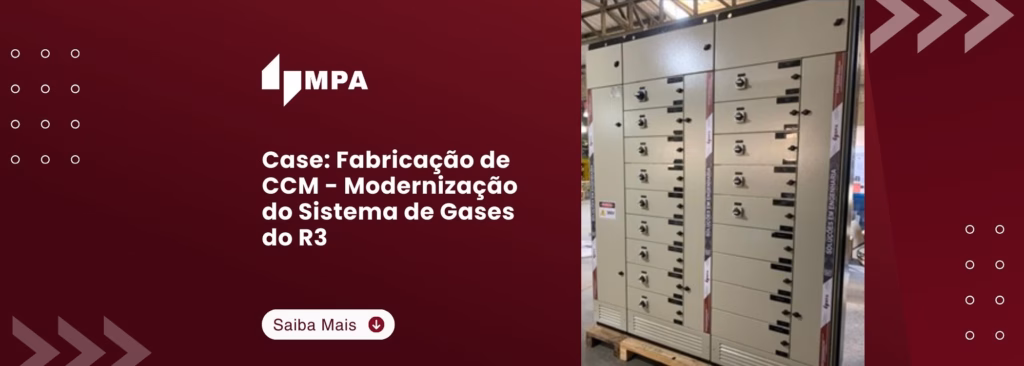 Case: Fabricação de CCM - Modernização do Sistema de Gases do R3 5 Case Fabricação de CCM Modernização do Sistema de Gases do R