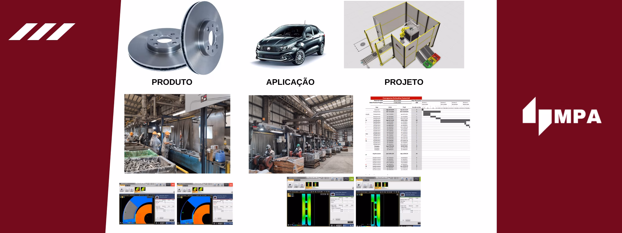 Case de Sucesso Sistema de Inspeção Robotizado MPA Automação