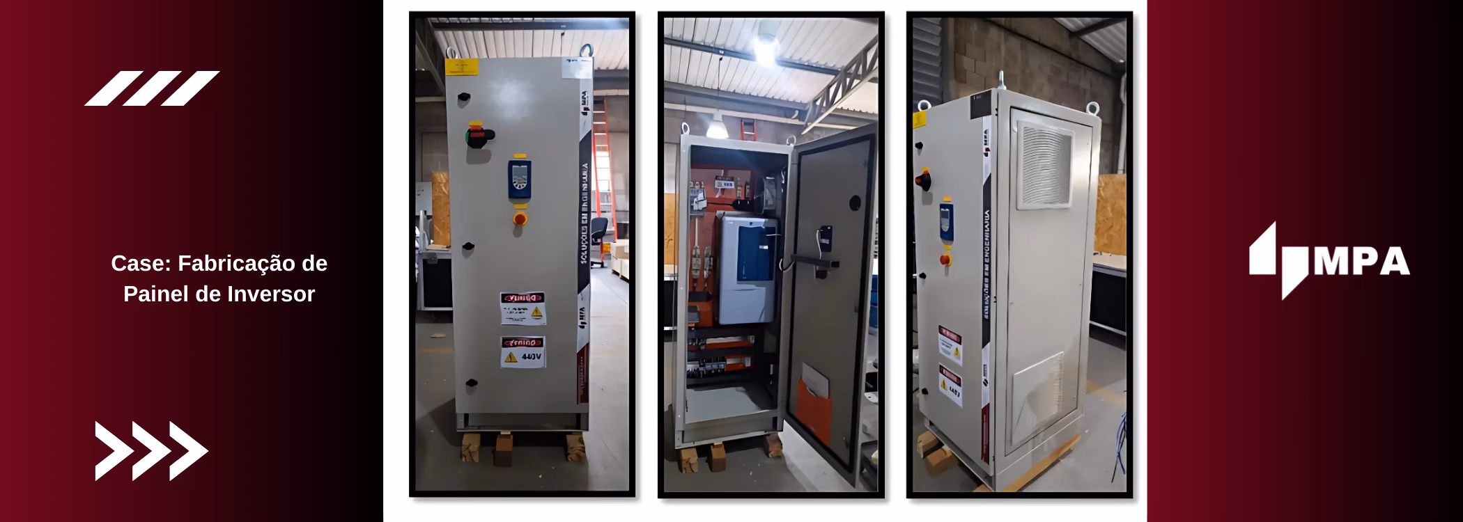 Fabricação de Painel de Inversor MPA Automação