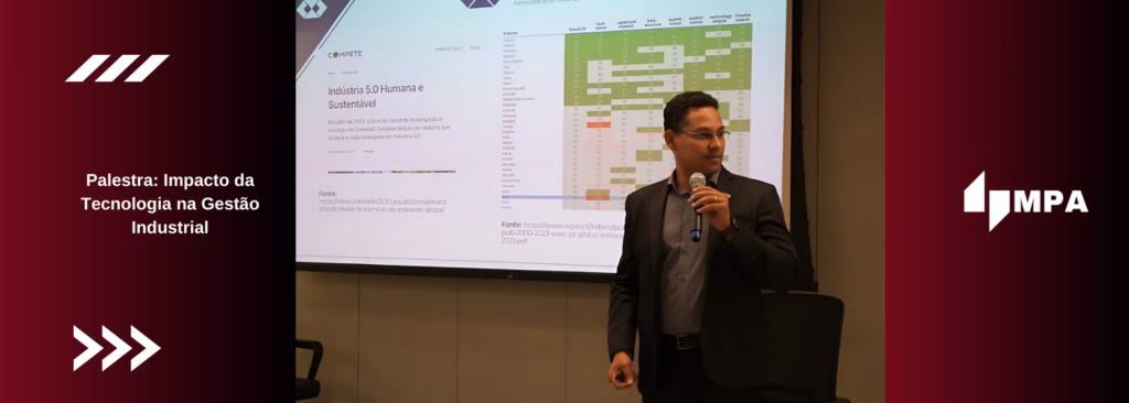Palestra: Impacto da Tecnologia na Gestão Industrial 1 Palestra Impacto da Tecnologia na Gestão Industrial Hugo Ferreira MPA